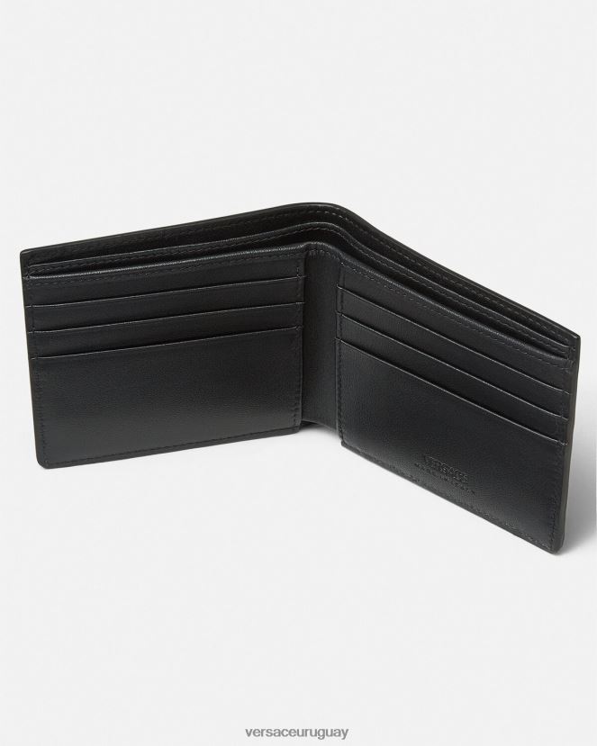 Versace cartera grande con medusa hombres negro accesorios H88R0H1636
