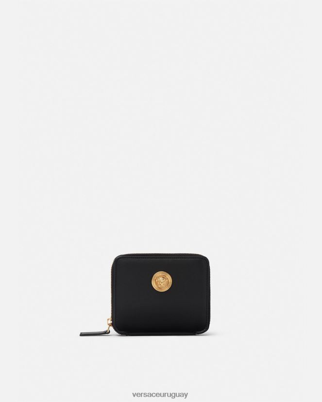 Versace cartera medusa hombres negro accesorios H88R0H1640