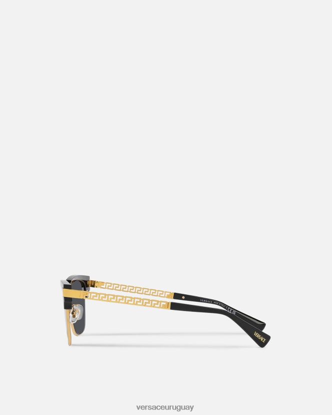 Versace gafas de sol greca hombres negro accesorios H88R0H1680