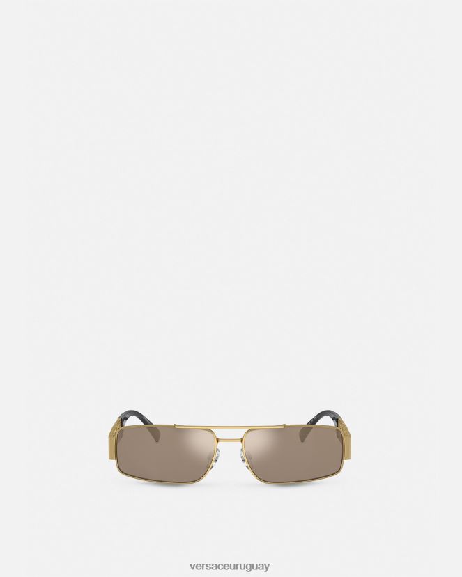 Versace gafas de sol greca hombres oro accesorios H88R0H1677
