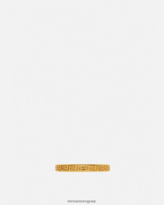 Versace llavero griego grabado hombres oro accesorios H88R0H1686