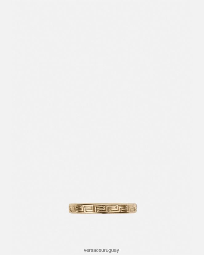 Versace llavero griego grabado hombres oro accesorios H88R0H1687