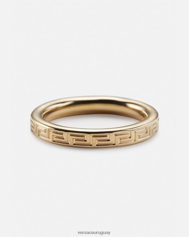 Versace llavero griego grabado hombres oro accesorios H88R0H1687