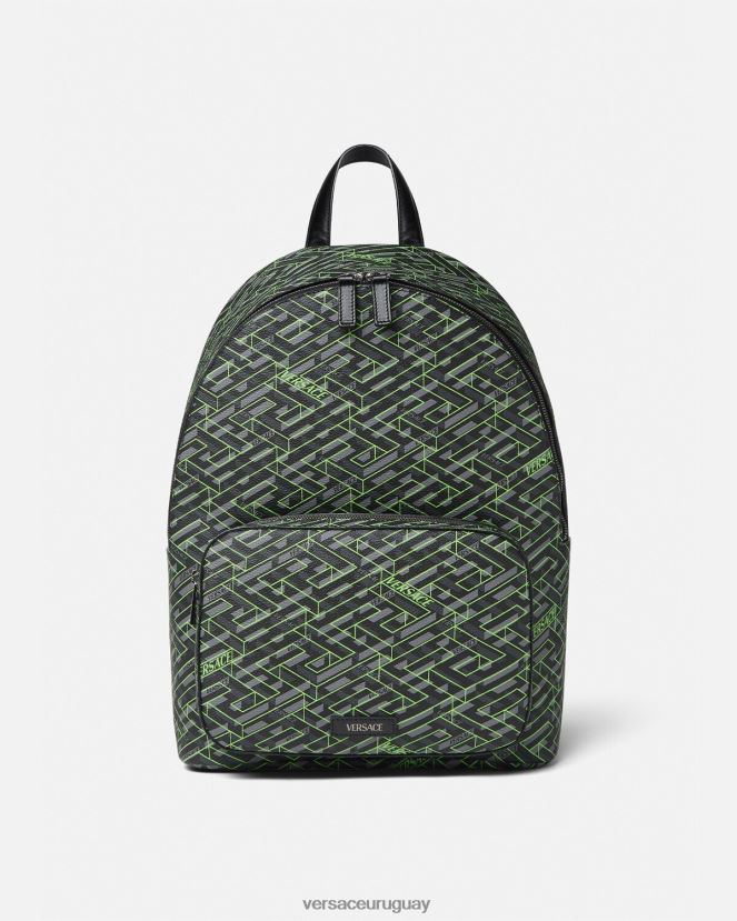 Versace mochila con la firma la greca hombres imprimir bolsas H88R0H1488