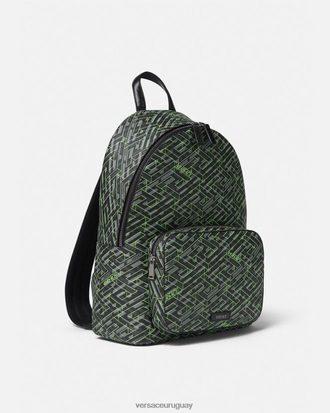 Versace mochila con la firma la greca hombres imprimir bolsas H88R0H1488