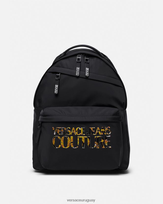 Versace mochila de alta costura con logo hombres multicolor accesorios H88R0H2491