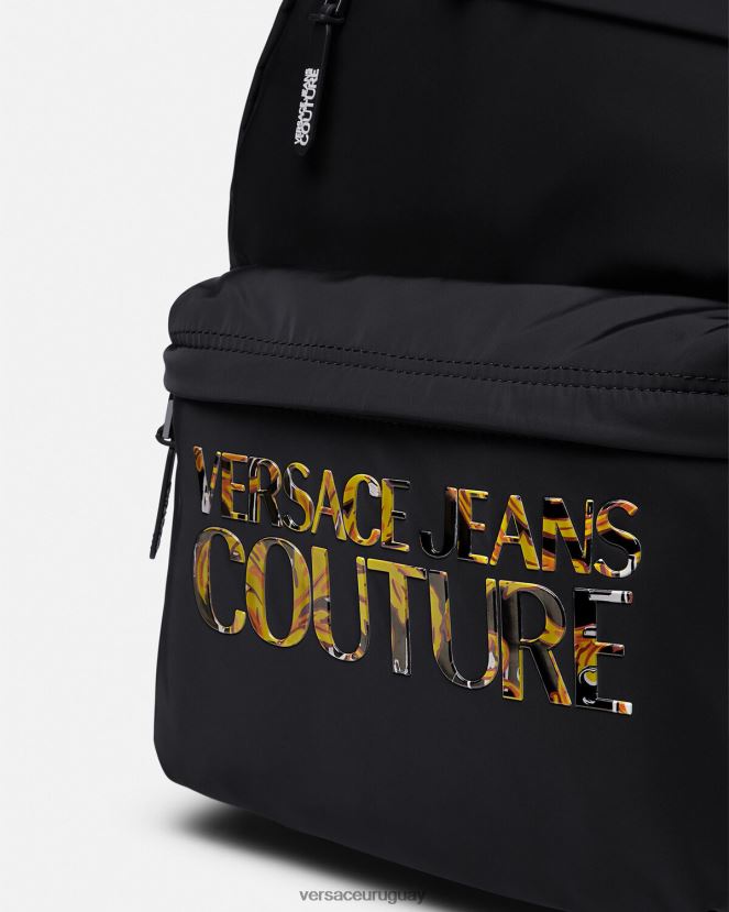 Versace mochila de alta costura con logo hombres multicolor accesorios H88R0H2491