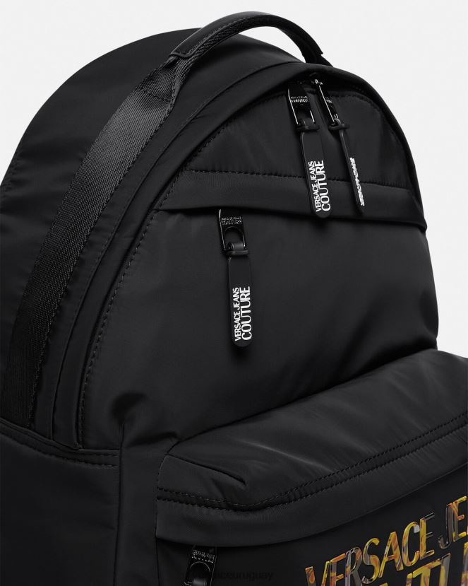 Versace mochila de alta costura con logo hombres multicolor accesorios H88R0H2491