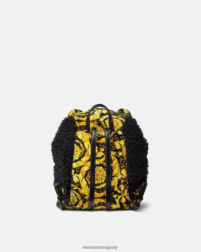 Versace mochila de peluche barroco hombres imprimir bolsas H88R0H2069