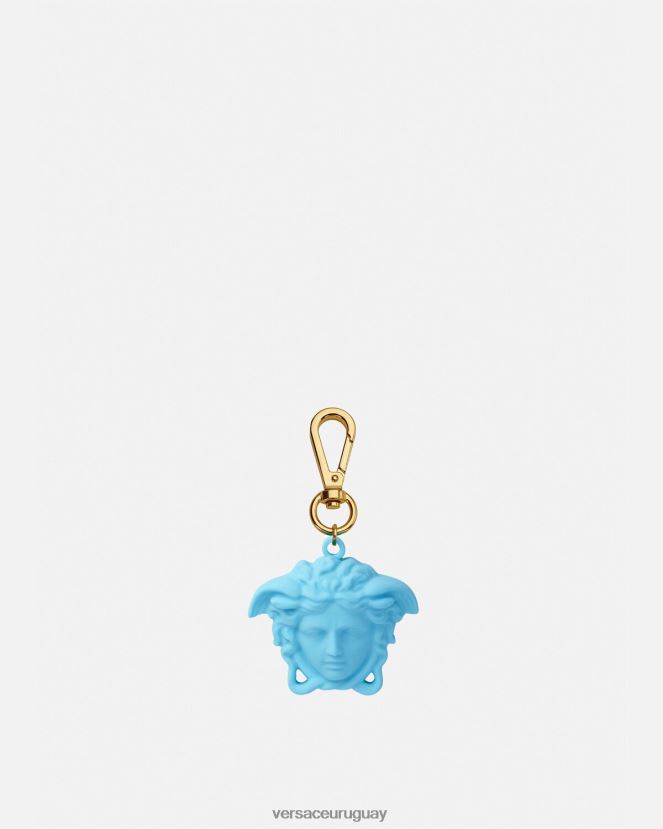 Versace llavero la medusa hombres azul claro accesorios H88R0H1662