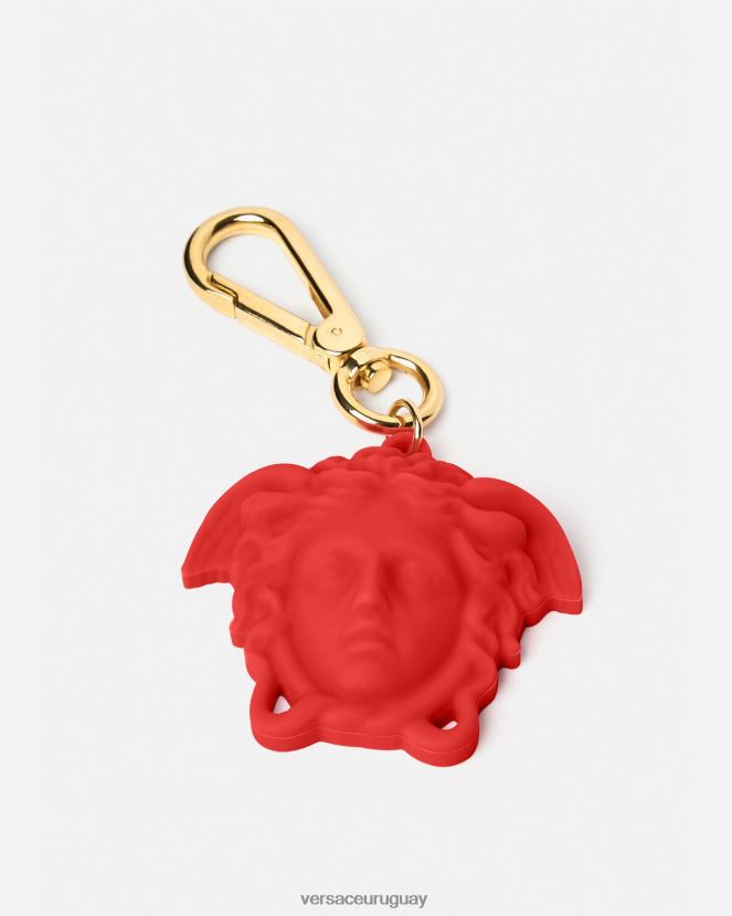 Versace llavero la medusa hombres rojo accesorios H88R0H1660