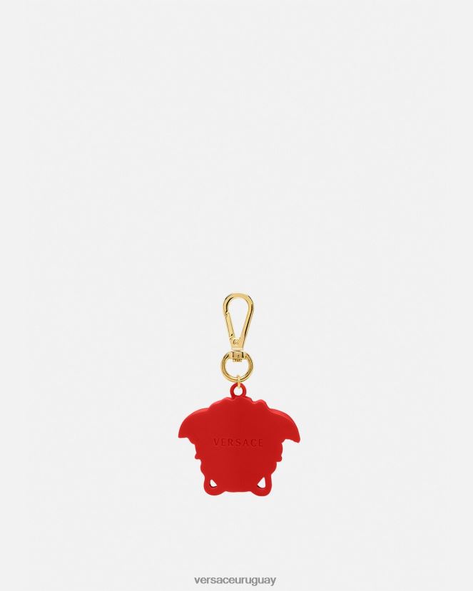 Versace llavero la medusa hombres rojo accesorios H88R0H1660