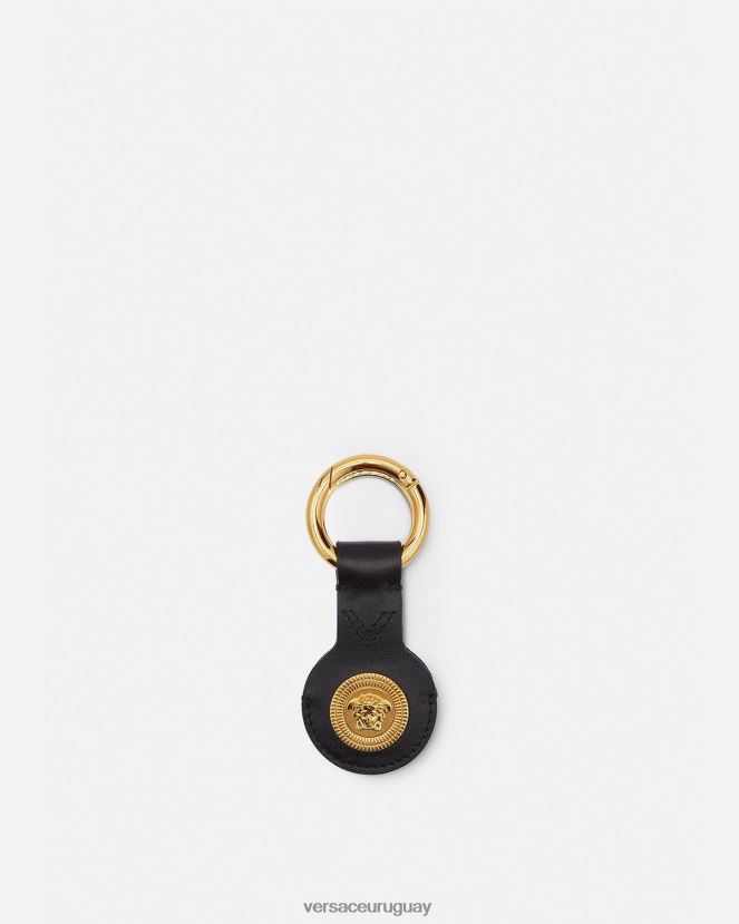 Versace llavero medusa airtag hombres negro accesorios H88R0H1664