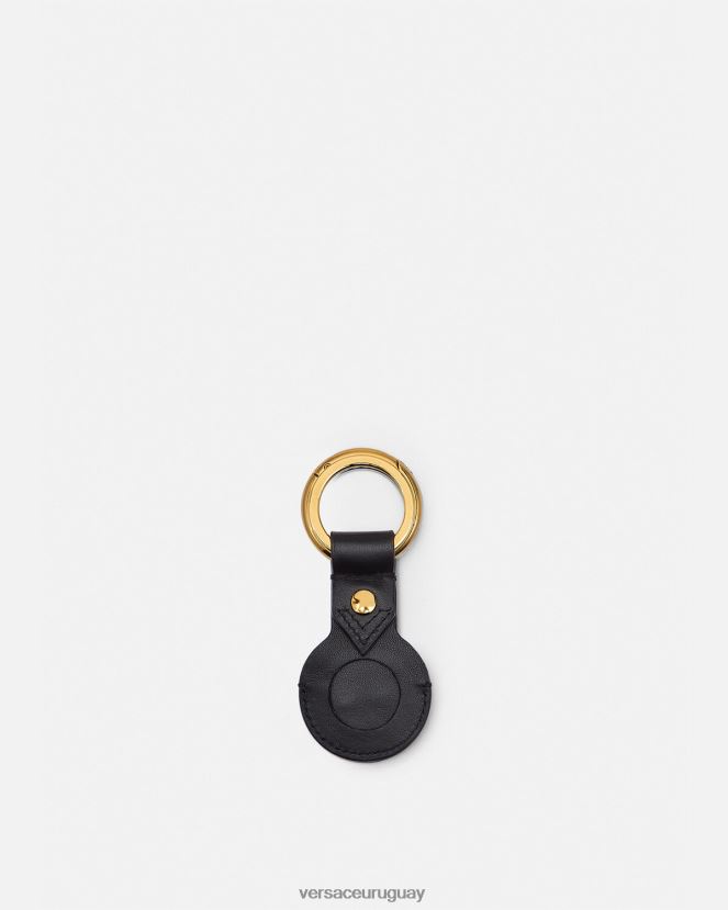 Versace llavero medusa airtag hombres negro accesorios H88R0H1664