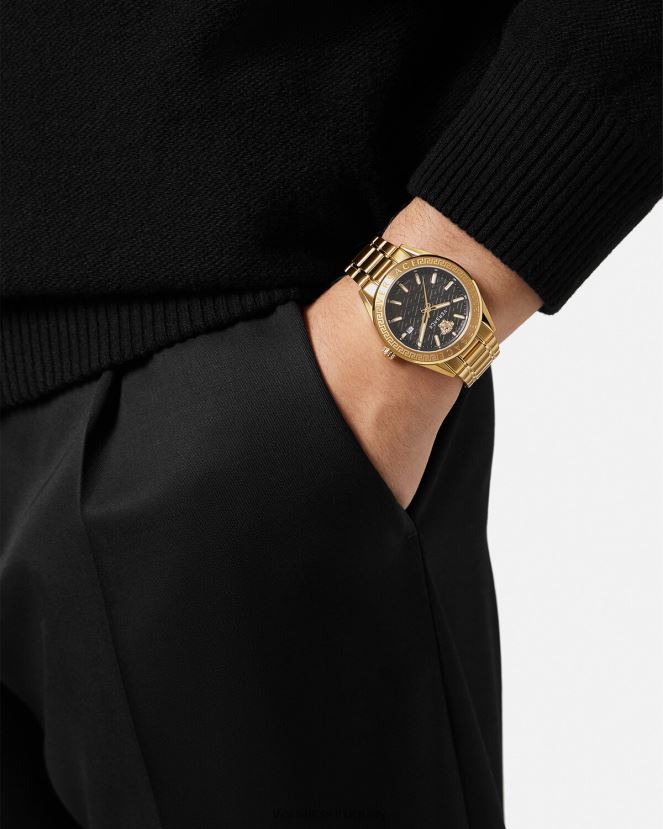Versace reloj con código v hombres pnul accesorios H88R0H1708