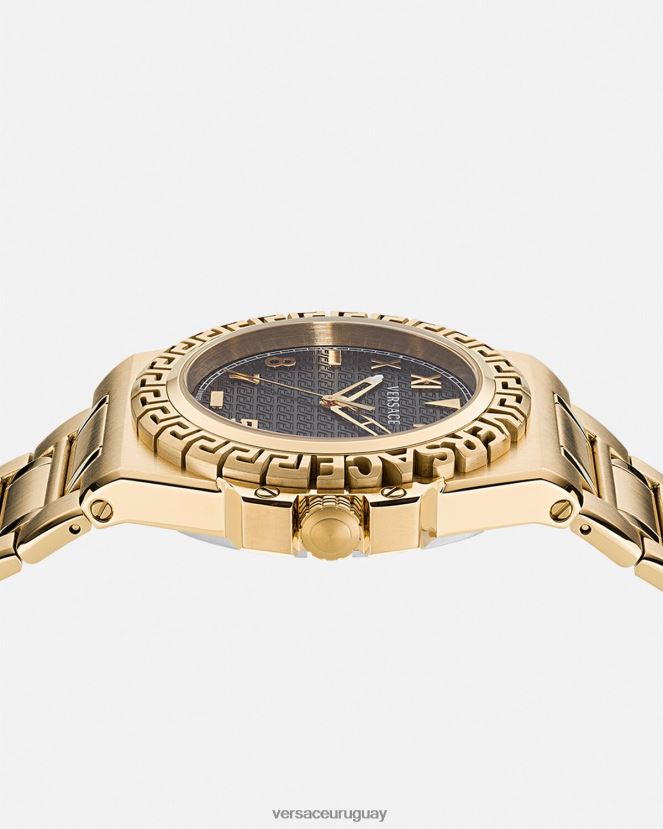 Versace reloj de reacción de greca hombres pnul accesorios H88R0H1712