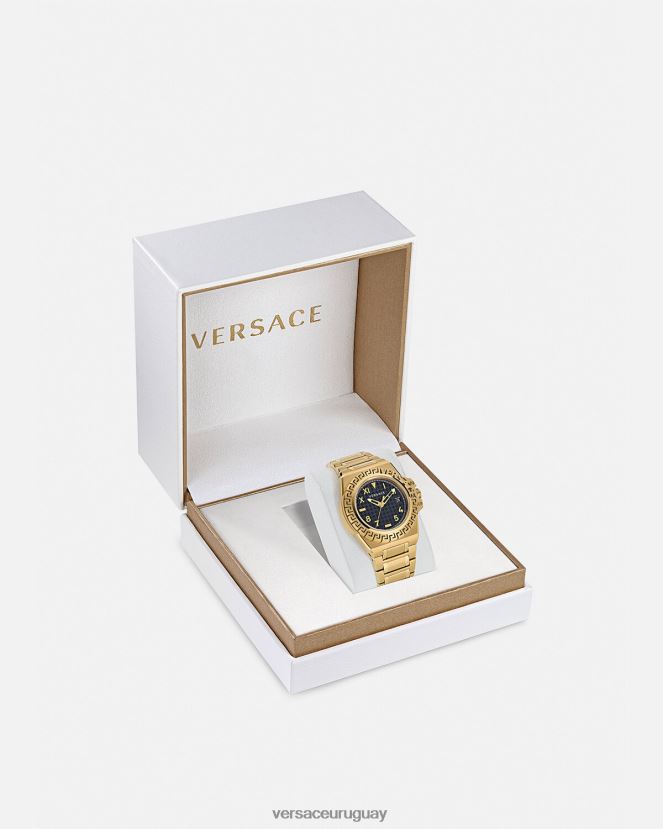 Versace reloj de reacción de greca hombres pnul accesorios H88R0H1712