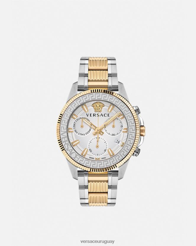 Versace reloj greca action crono hombres pnul accesorios H88R0H1710