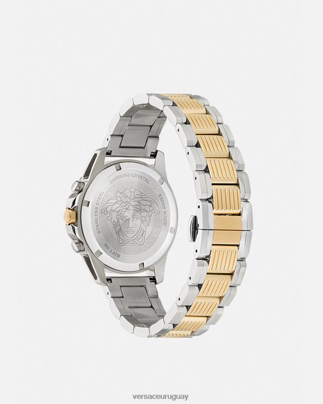 Versace reloj greca action crono hombres pnul accesorios H88R0H1710