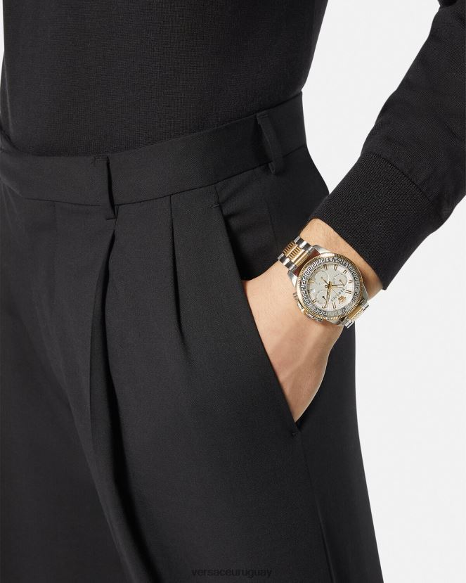 Versace reloj greca action crono hombres pnul accesorios H88R0H1710