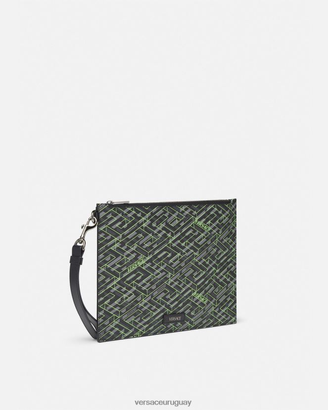 Versace bolso con firma la greca hombres imprimir bolsas H88R0H1480