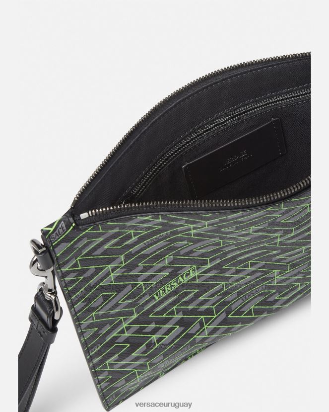 Versace bolso con firma la greca hombres imprimir bolsas H88R0H1480