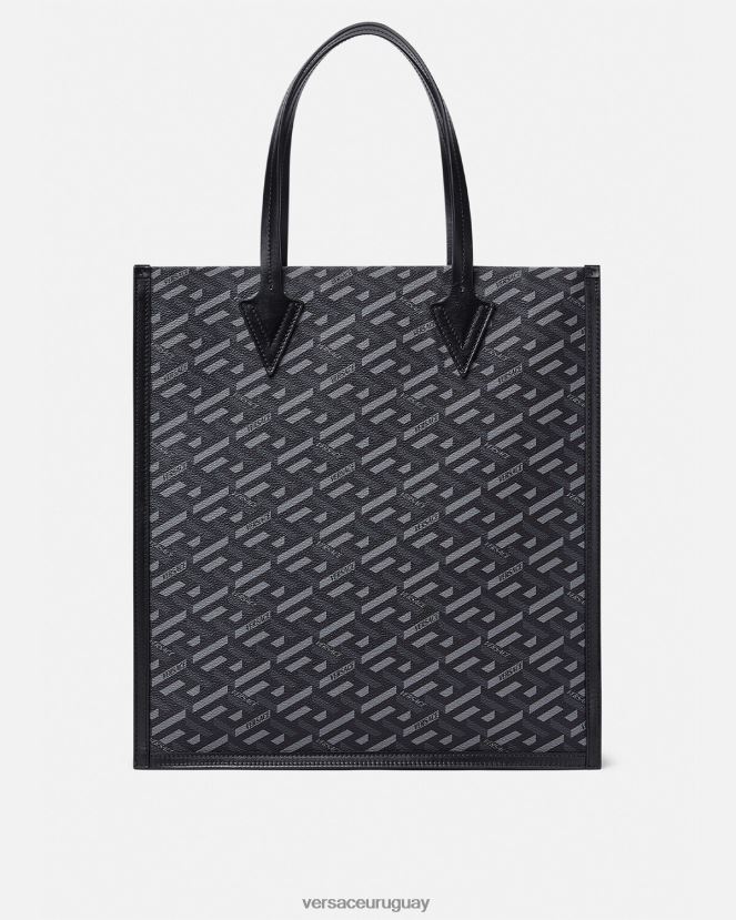 Versace bolso tote alto con firma la greca hombres imprimir bolsas H88R0H1477