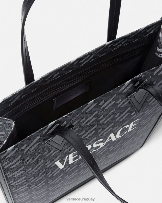 Versace bolso tote alto con firma la greca hombres imprimir bolsas H88R0H1477