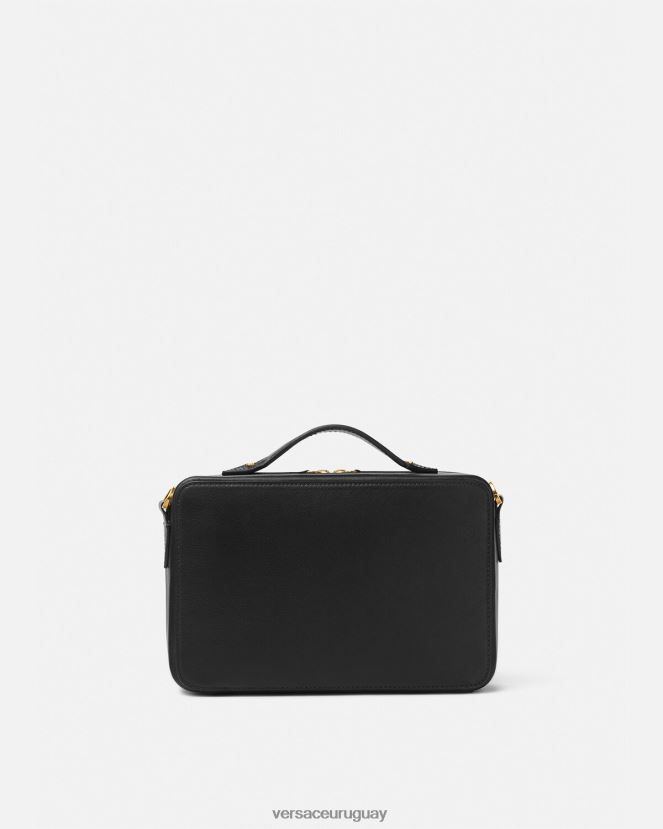 Versace bolso messenger con medusa biggie hombres negro bolsas H88R0H1468