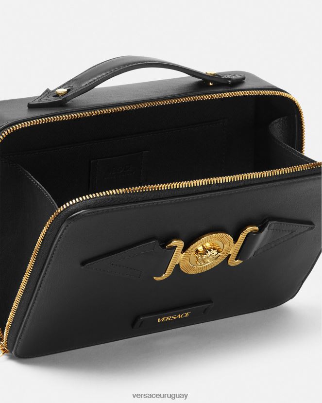 Versace bolso messenger con medusa biggie hombres negro bolsas H88R0H1468