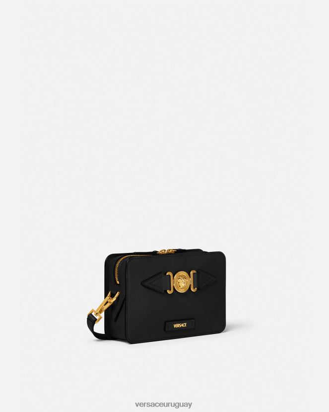 Versace bolso messenger pequeño con Medusa Biggie hombres negro bolsas H88R0H1464