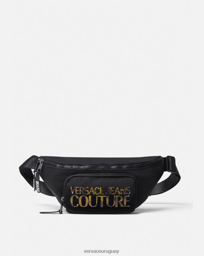 Versace riñonera con logo hombres multicolor bolsas H88R0H2493