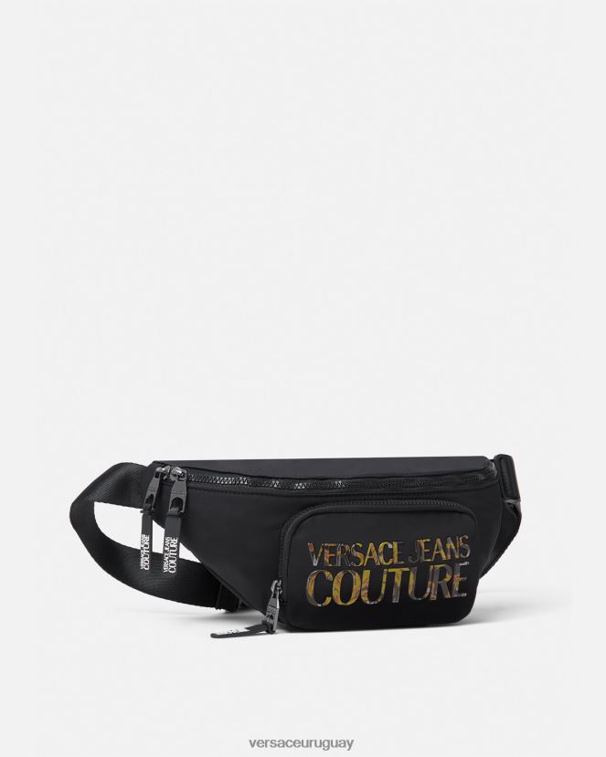 Versace riñonera con logo hombres multicolor bolsas H88R0H2493
