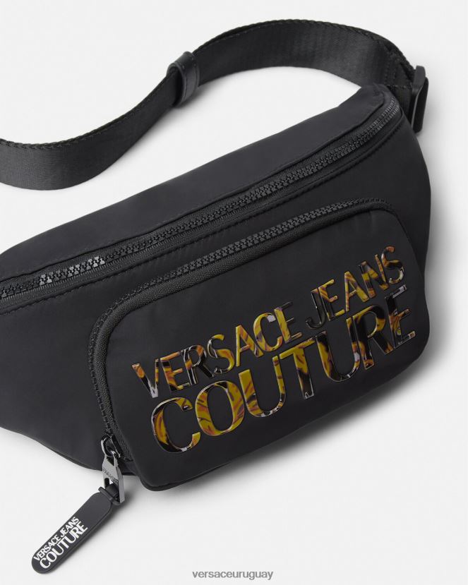 Versace riñonera con logo hombres multicolor bolsas H88R0H2493