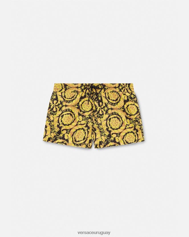 Versace shorts de baño barrocos hombres imprimir ropa interior y ropa de playa H88R0H1804