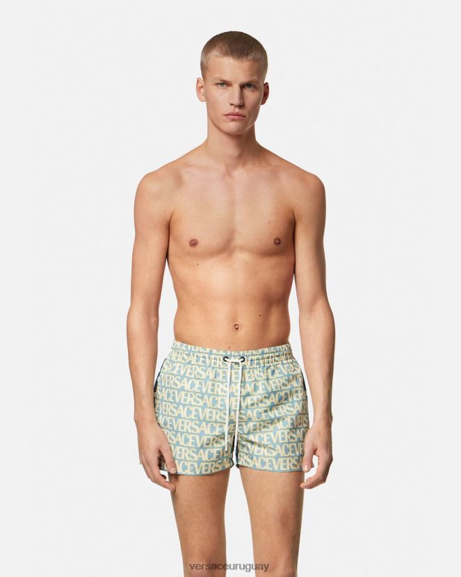 Versace shorts de baño integrales hombres imprimir ropa interior y ropa de playa H88R0H1792