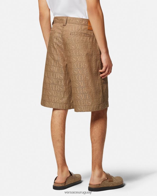 Versace pantalones cortos hombres imprimir ropa H88R0H1433