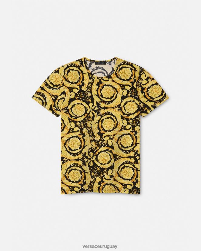 Versace camiseta barroca hombres imprimir ropa interior y ropa de playa H88R0H1731