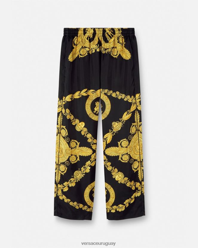 Versace pantalones de pijama maschera barrocos hombres imprimir ropa interior y ropa de playa H88R0H1742