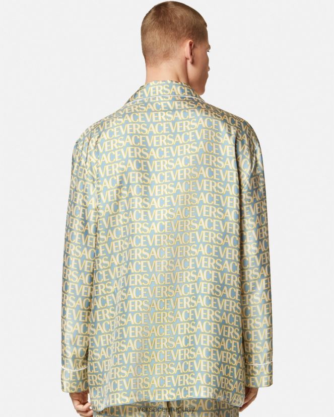 Versace top de pijama integral hombres imprimir ropa interior y ropa de playa H88R0H1729