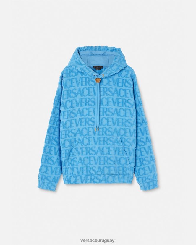 Versace sudadera con capucha y toalla hombres un color ropa H88R0H1412