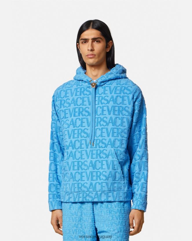 Versace sudadera con capucha y toalla hombres un color ropa H88R0H1412