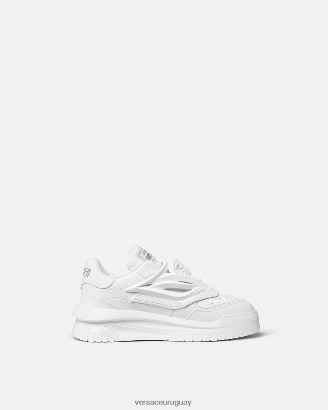 Versace zapatillas odissea hombres blanco zapato H88R0H1520