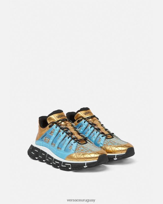 Versace zapatillas trigrecas hombres multicolor zapato H88R0H1511
