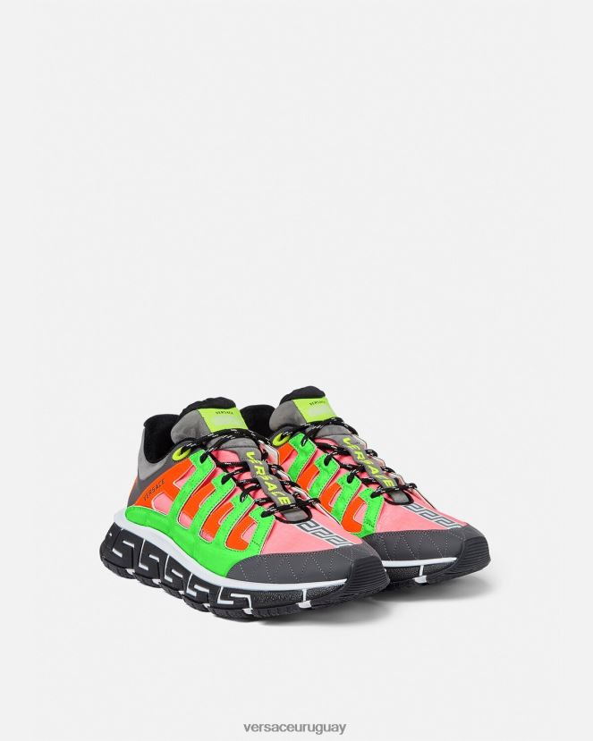 Versace zapatillas trigrecas hombres multicolor zapato H88R0H1545