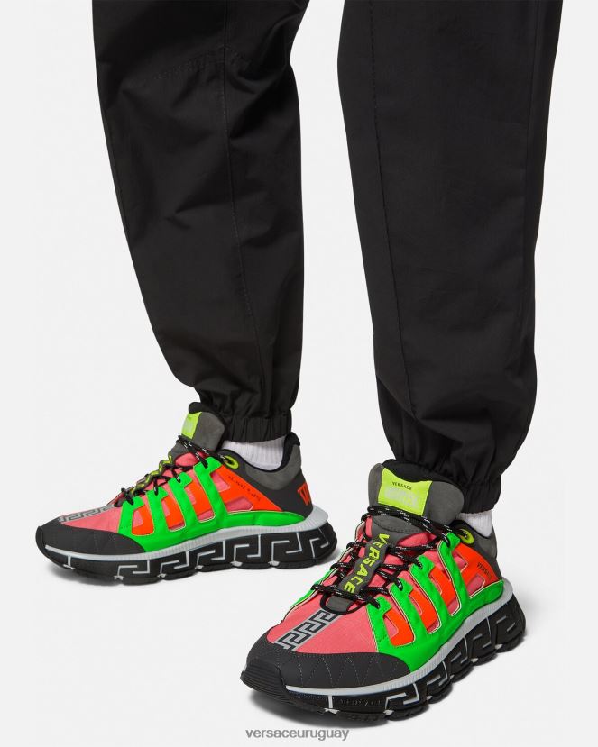 Versace zapatillas trigrecas hombres multicolor zapato H88R0H1545