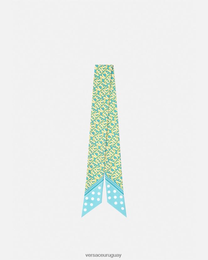 Versace corbata tipo bufanda mujer imprimir accesorios H88R0H897