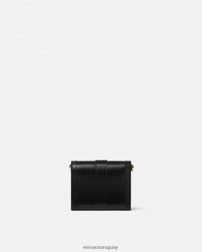 Versace cartera con cadena de diosa Greca mujer negro accesorios H88R0H563