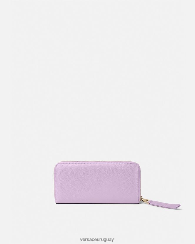 Versace cartera continental couture1 mujer lila accesorios H88R0H2347