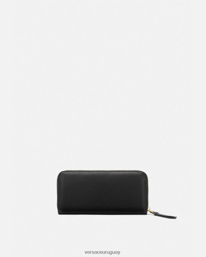 Versace cartera continental couture1 mujer negro accesorios H88R0H2320